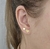 Duplinha Coração Banho Ouro 18k - comprar online