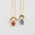 Colar Menino Azul Banho Ouro 18k