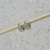 Argolinha 2 Fileiras Cristal PP Banho Rodio Branco na internet