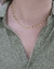 Choker Mini Corações Banho Ouro 18k