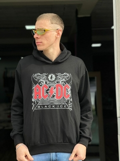 Blusa Moletom AC/DC preto M2004