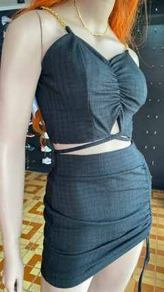 conjunto feminino preto F49 - comprar online