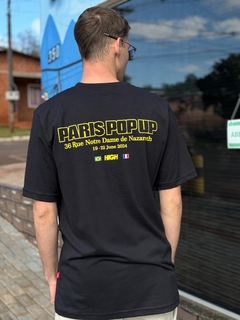 Camiseta High Preta com Estampa Torre M3481 - comprar online