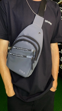 Bag lateral YIDA cinza B189 - comprar online