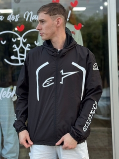 blusa corta vento ALPINESTARS cor preto M259 na internet