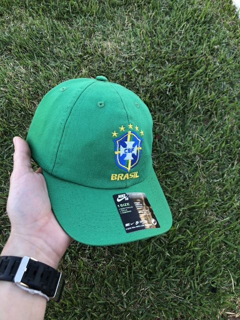 BONÉ BRASIL VERDE COM AMARELO B44