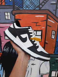 Tênis Nike Dunk Low Pro Preto e branco primeira linha T487
