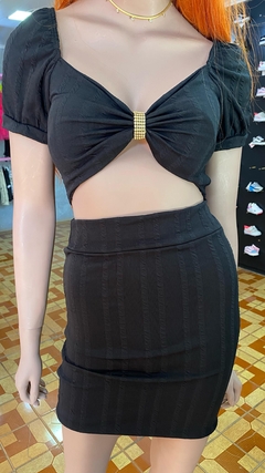 conjunto feminino preto F38 na internet