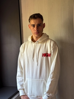 Blusa Moletom HIGH cor off com estampa nas costas M156 na internet