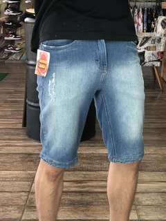 Shorts Jeans Masculino Rock Show com Elastano M67 na internet