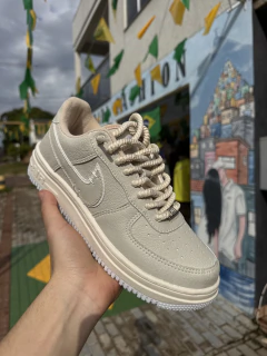 Tênis Nike Air force 1 Bege Premium T902
