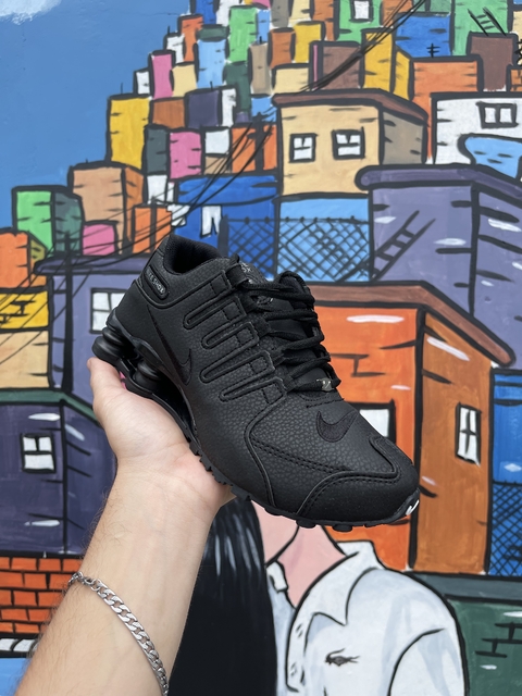 Tênis Nike Shox 4 Molas Preto T339