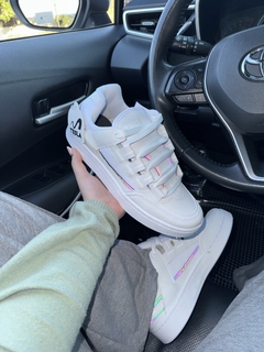 Tênis Tesla Branco com Holográfico linha Premium T751 - comprar online