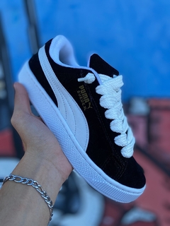 Tenis Puma XL Preto com Branco Luxo T711 - comprar online