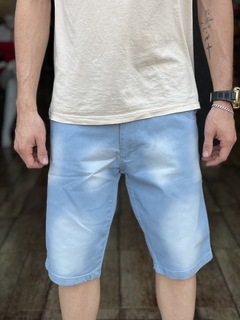Shorts Jeans Masculino Com Elastano M3580