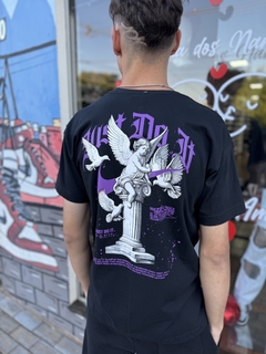 Camiseta Nike Just do it anjo Preto com Roxo M209 - comprar online