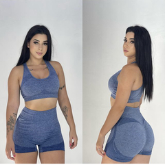 Conjunto de Academia Azul Claro M2852