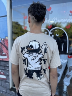 Camiseta High Marrom com estampa nas costas garoto M220 - comprar online
