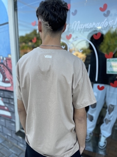 Camiseta Vans Marrom com Branco M231 na internet