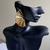 Brinco Leque Ouro - comprar online