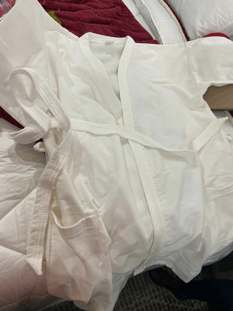 Roupão Aveludado - Branco da Lepper - G