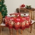 Toalha de Mesa Flor de Natal - Redonda 4 lugares - Lepper