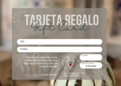 TARJETA DE REGALO / GIFT CARD / TARJETA REGALO DE CERAMICA - comprar online