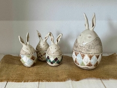 CONEJOS DE PASCUAS/ CONEJOS DE CERÁMICA/