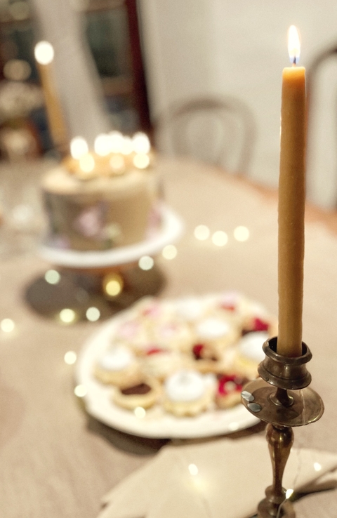 velas para candelabro pack x 2