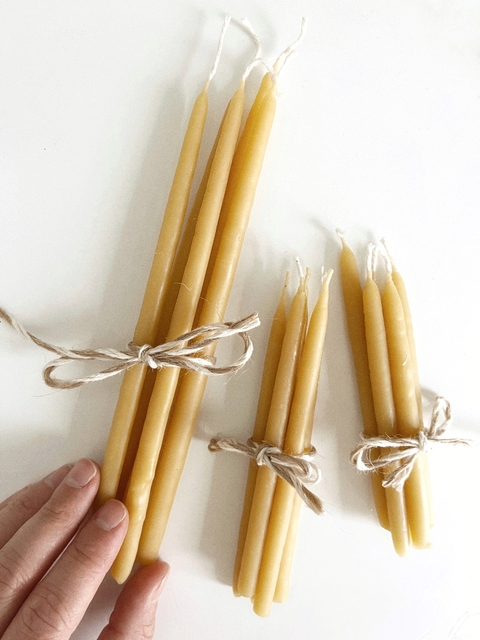 velas altas festejo pack por 4