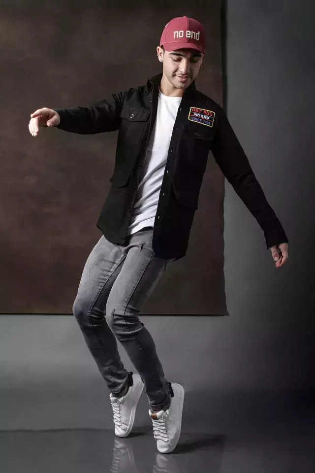 CHAQUETA GABARDINA NO END