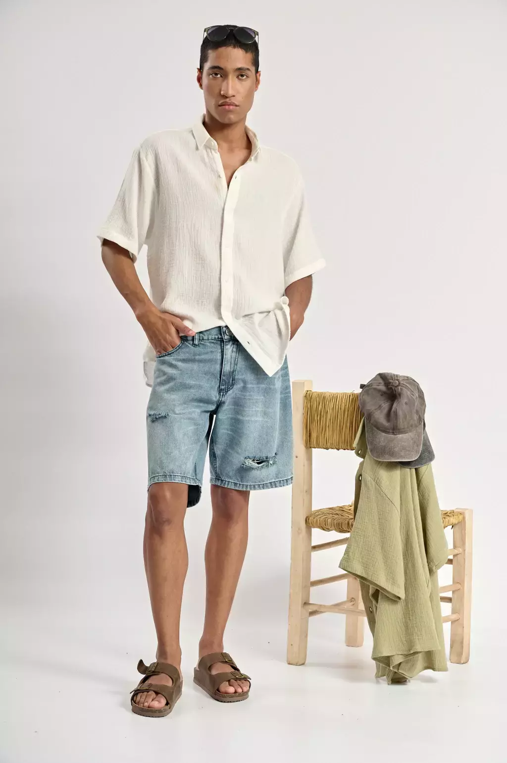 BERMUDA DE JEAN MOM LENNON