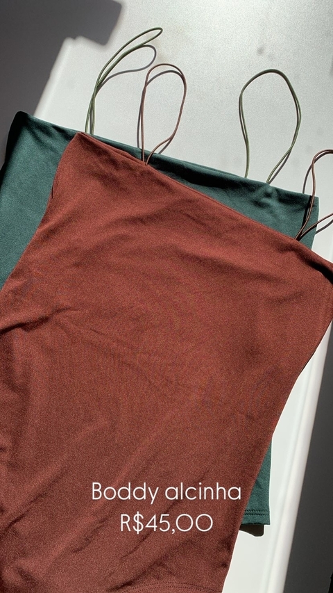 Boddy alça fina