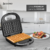 WAFERA ELÉCTRICA SUONO HOG0227NE 750W ANTIADHERENTE NEGRA - SUR TECNOLOGIA