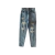Mom fit basic acid mid blue roturas
