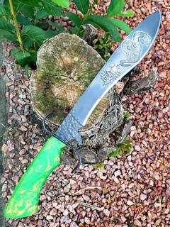 Faca custom Death Snake
