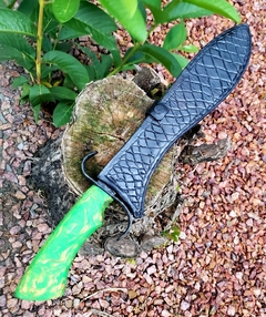 Faca custom Death Snake - Jóias do Sul