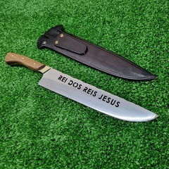 Faca TRADICIONAL CHURRASCO + BAINHA + PERSONALIZAÇÃO