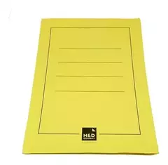 Carpeta oficio 3 solapas Amarilla - comprar online