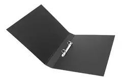 Carpeta A4 2 anillos de 40 mm fibra negra - tienda online