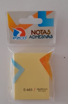 NOTAS ADHESIVAS EZCO 38 X 50 X 100 (040-0644) (e-653)