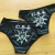 Calcinha baphomet modelo 2 (preta) - comprar online