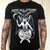 Camiseta estampa baphomet (na frente)