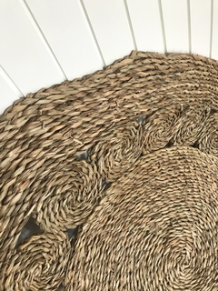 Alfombra de yute calada - comprar online