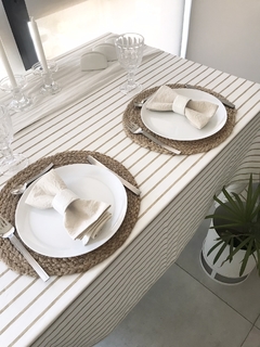 MANTEL RAYADO