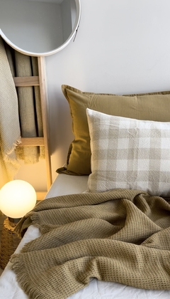 JUEGO DE CAMA NIDO MOSTAZA - comprar online