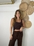 Blusa Gabi - Marrom - comprar online
