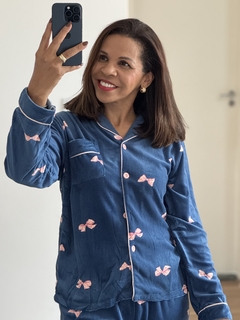PIJAMA LAÇO-AZUL - comprar online