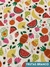 Porta Jaleco Estampado - Frutas na internet