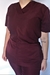 Blusa Avulsa Yasmin Liso Marsala